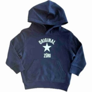 Kids Hoodie Sweatshirt navy Original ZÜRI Be Famous